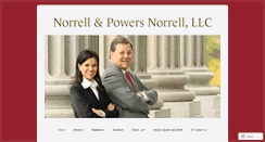 Desktop Screenshot of norrelllaw.com